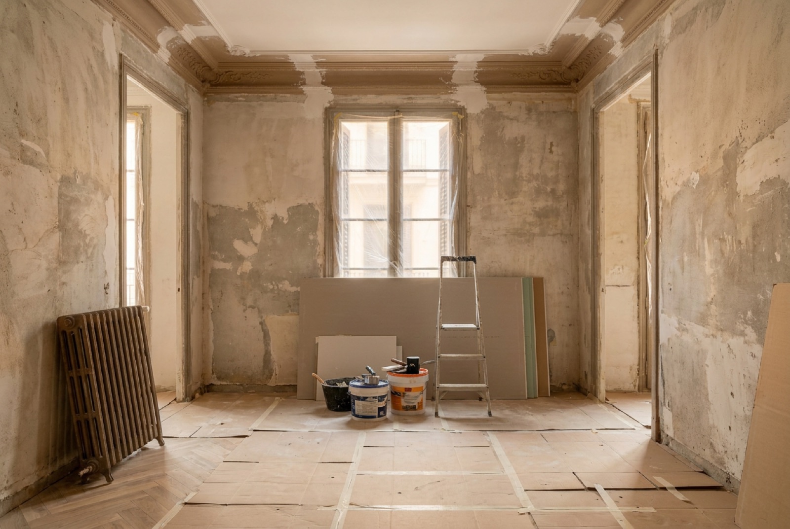 Piso Born — obra en proceso