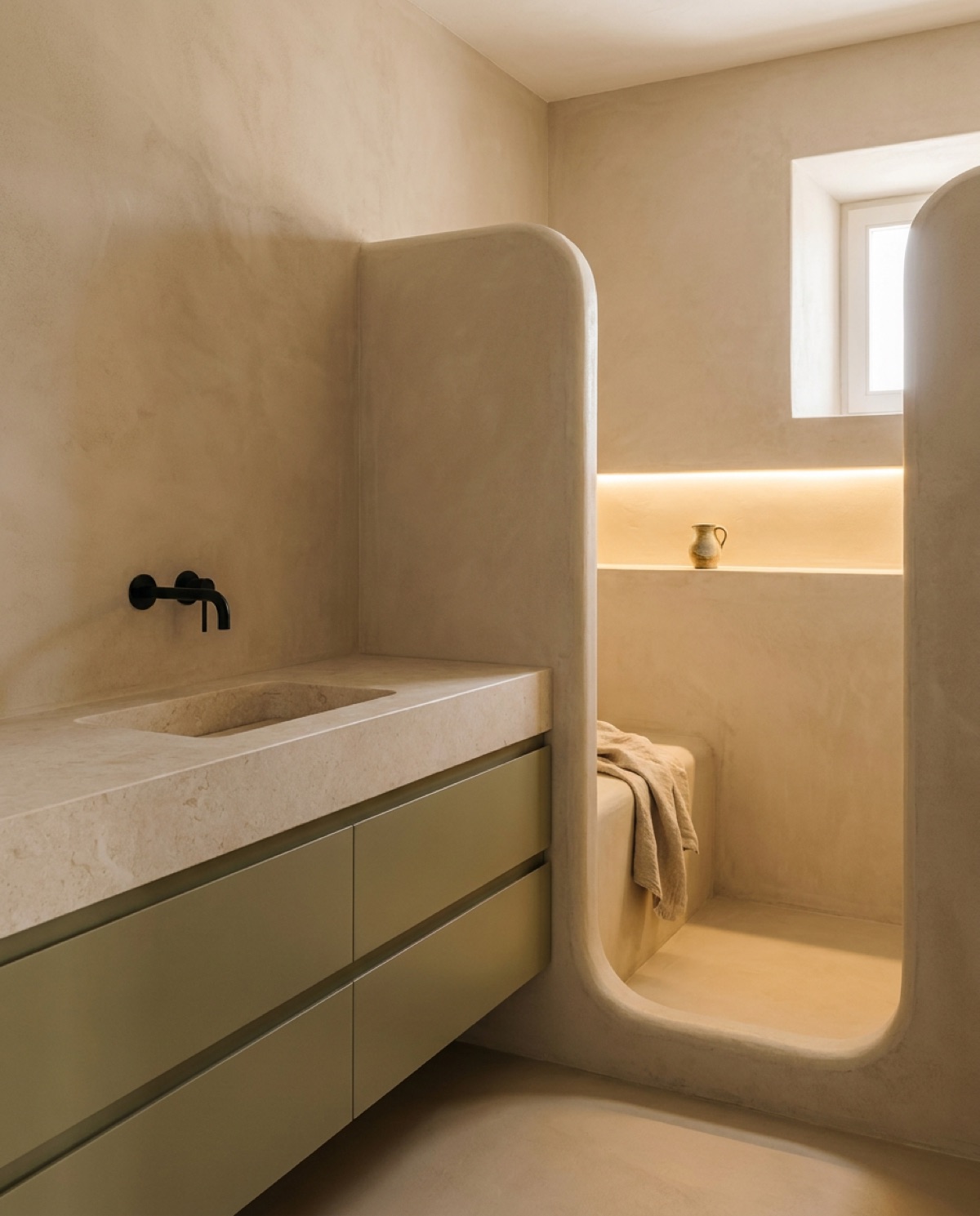 Casa Gualba — baño