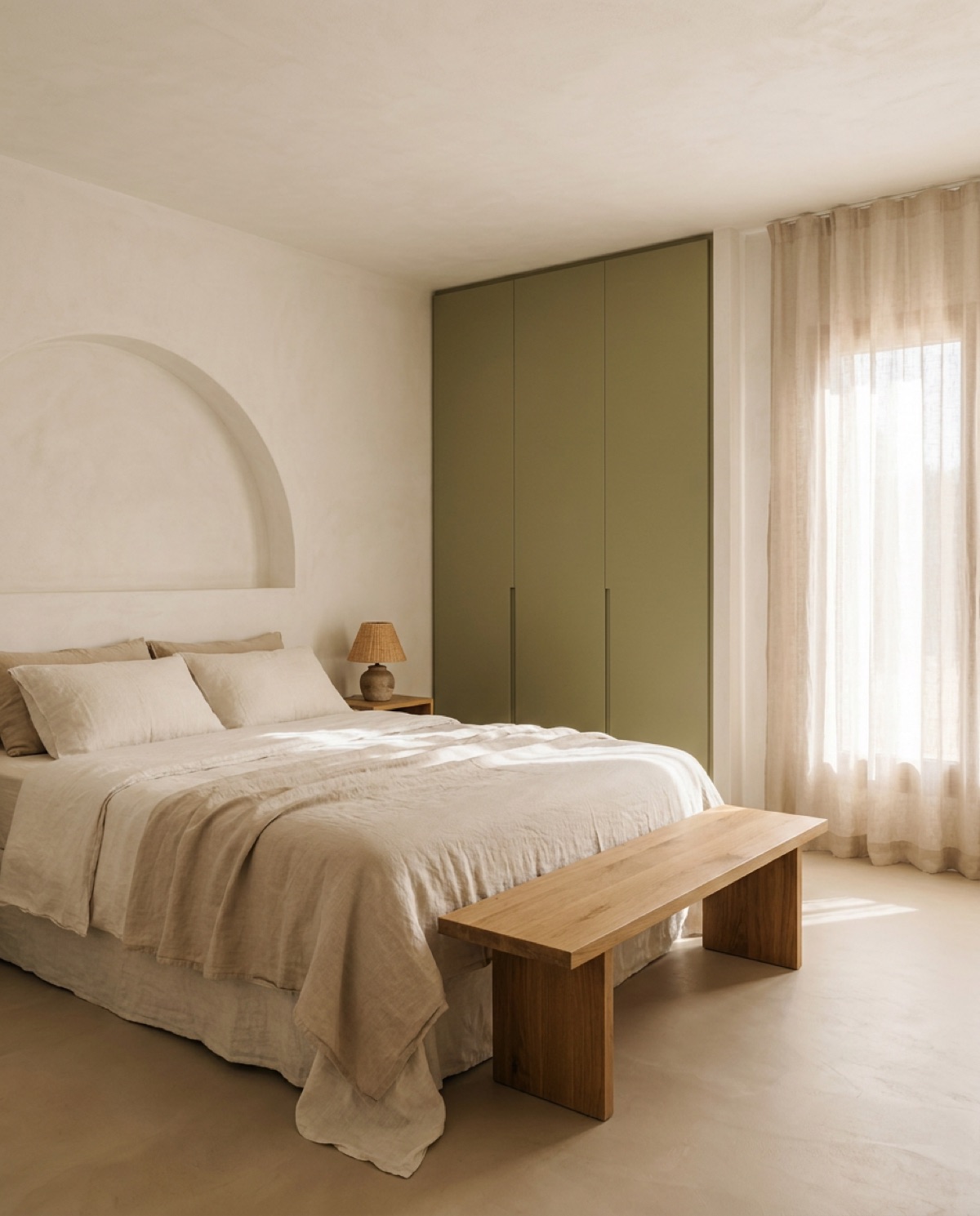 Casa Gualba — dormitorio