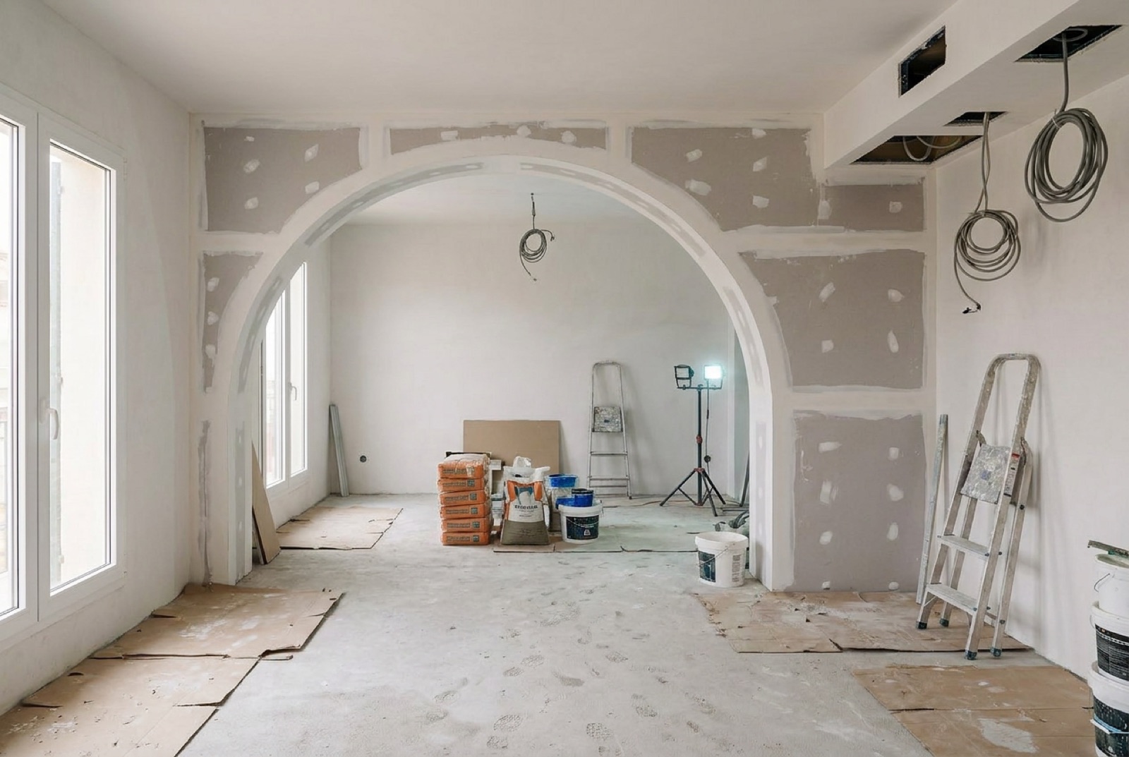 Casa Gualba — obra en proceso