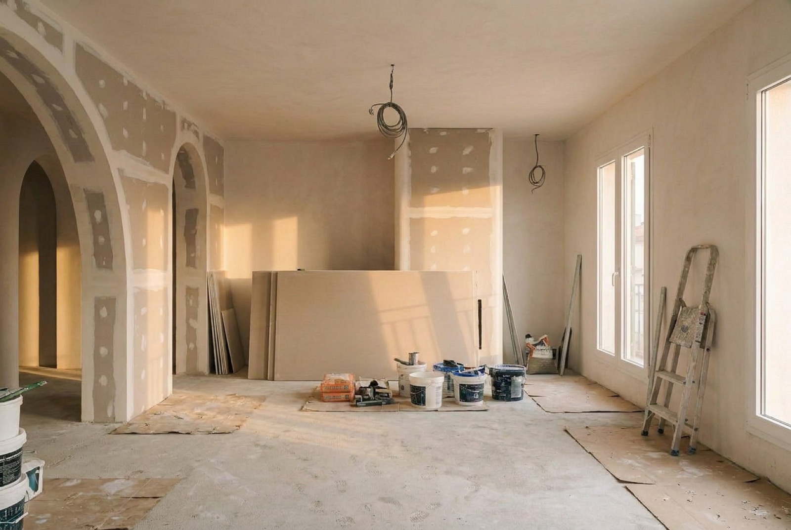 Casa Gualba — obra en proceso