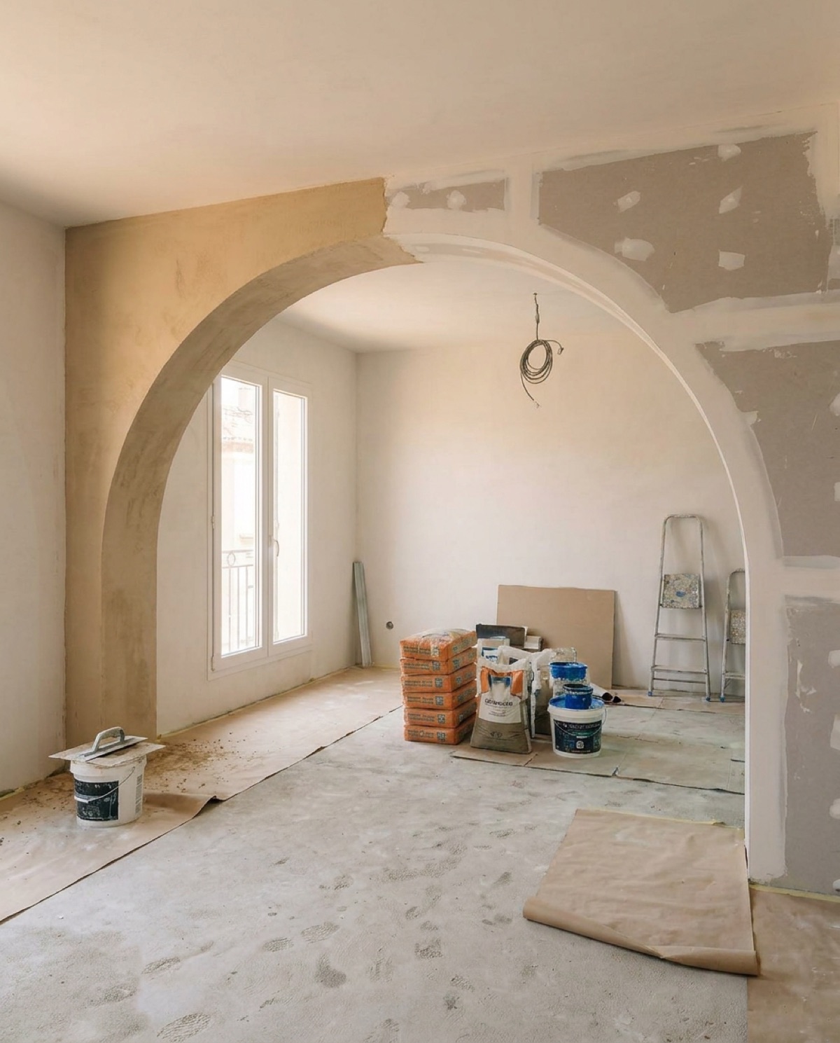Casa Gualba — proceso de obra
