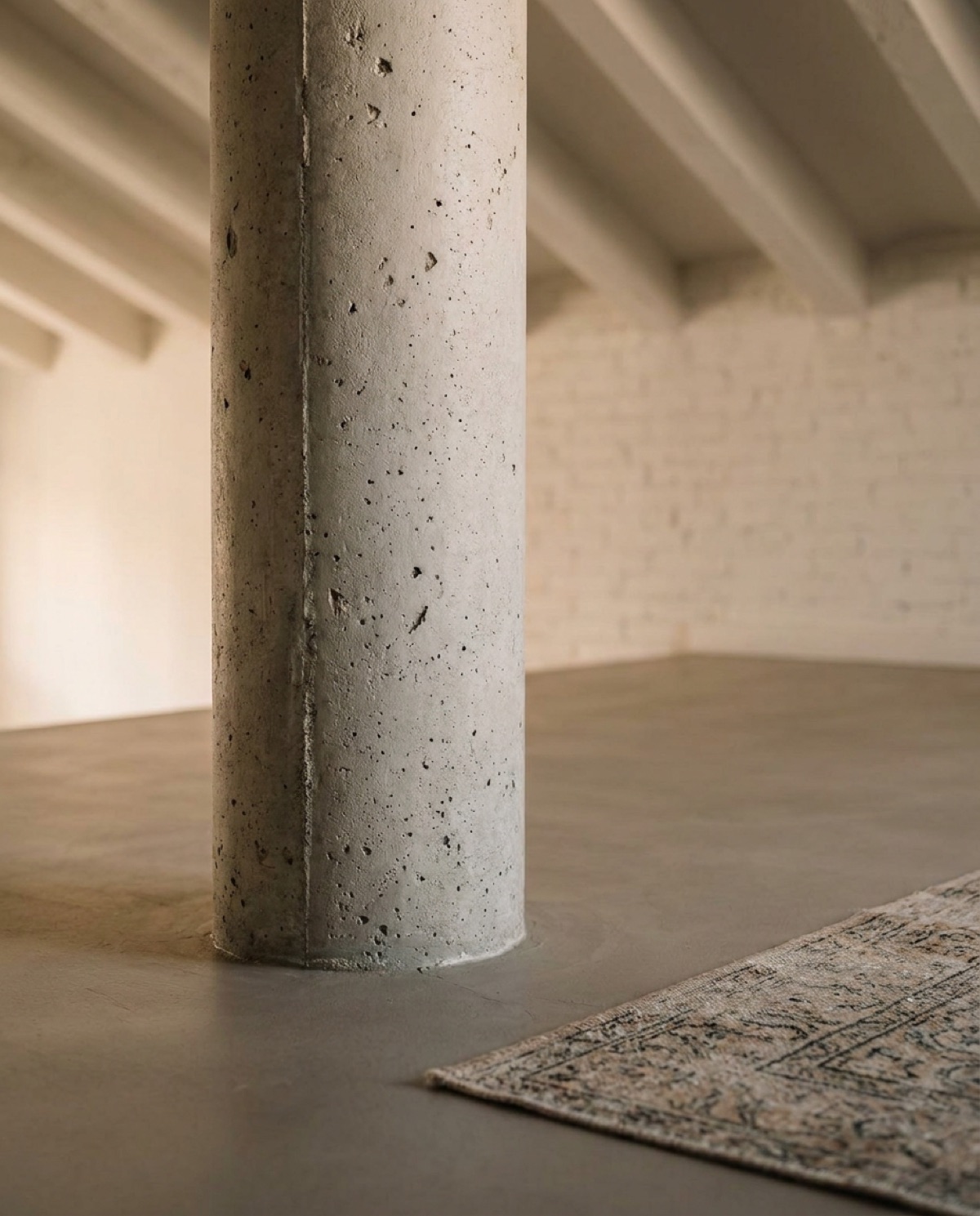 Loft Poblenou — detalle de materiales