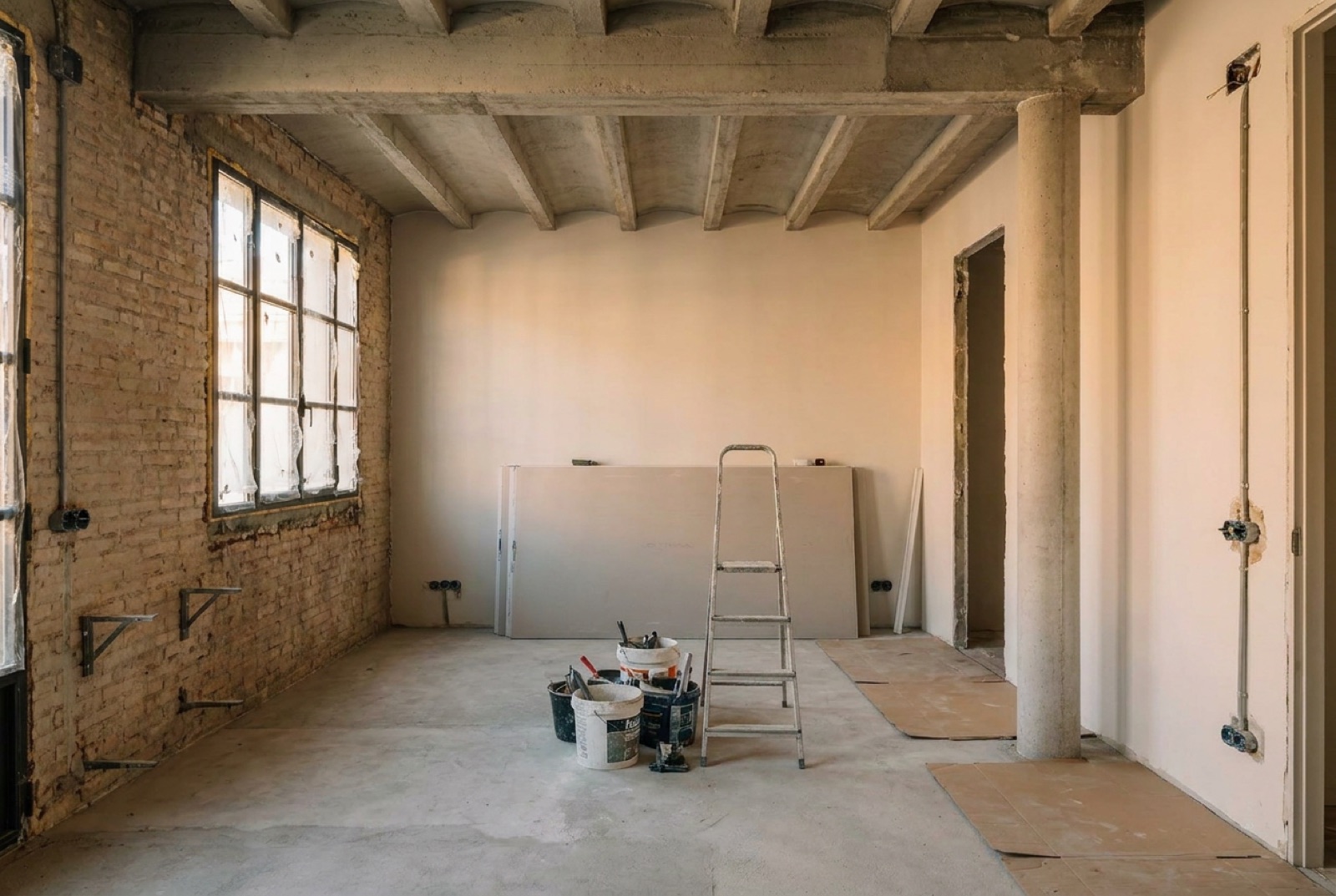 Loft Poblenou — obra en proceso