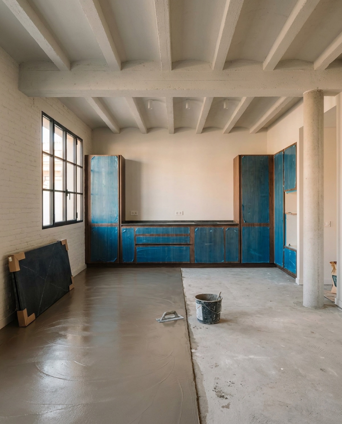 Loft Poblenou — proceso de obra